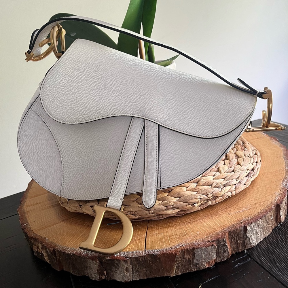 Christine Dior Saddle Bag